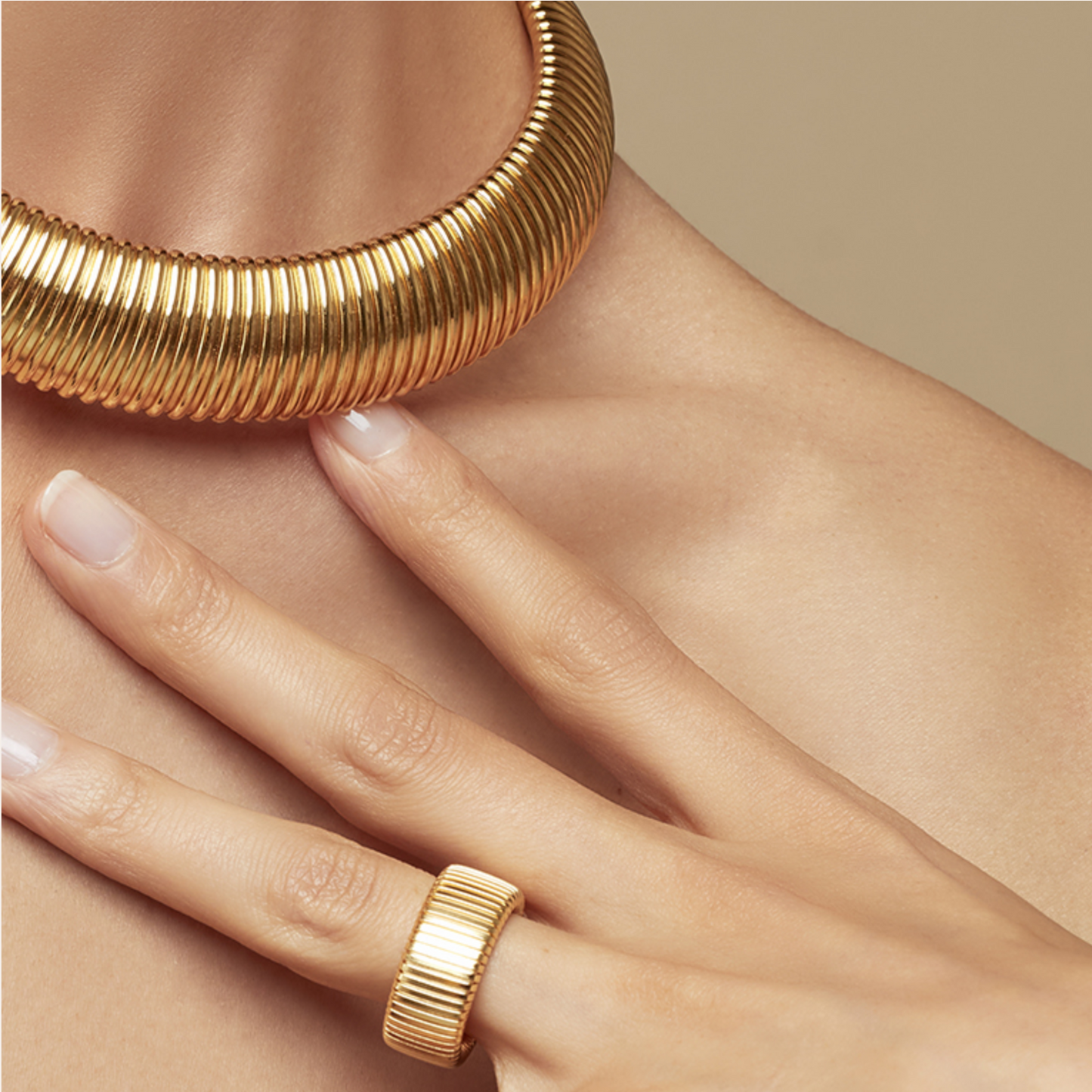 Gas Bijoux - Aida necklace gold plated Gas Bijoux