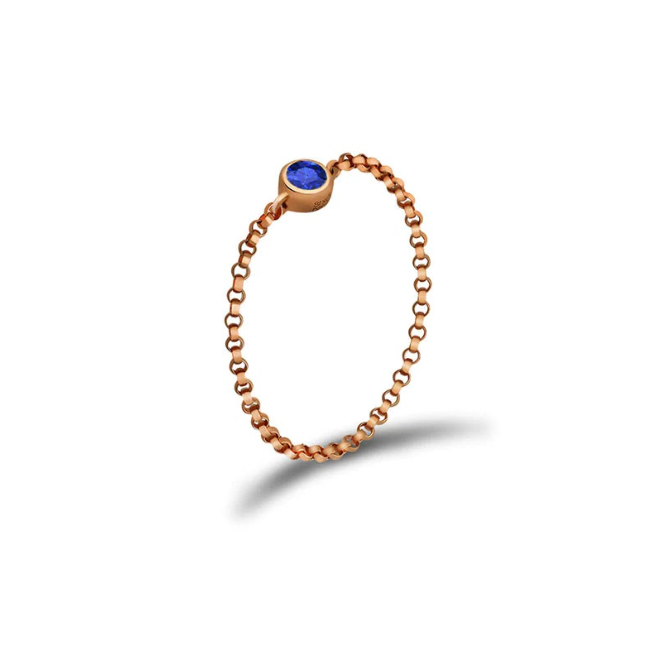 Monarosa Fine Jewellery - Romy Chain Ring Monarosa Fine Jewellery