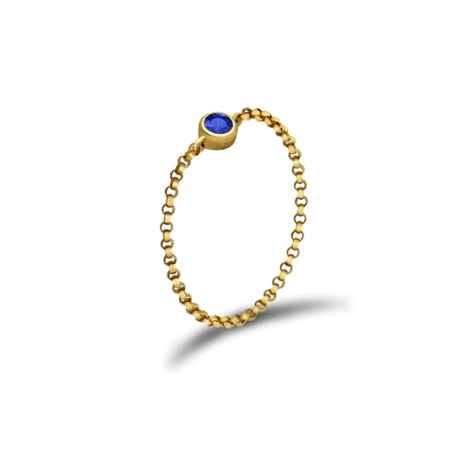 Monarosa Fine Jewellery - Romy Chain Ring Monarosa Fine Jewellery