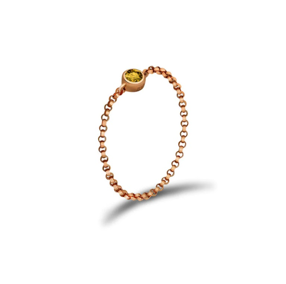 Monarosa Fine Jewellery - Romy Chain Ring Monarosa Fine Jewellery