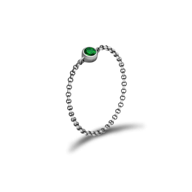 Monarosa Fine Jewellery - Romy Chain Ring Monarosa Fine Jewellery