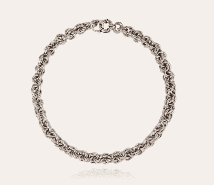 Gas Bijoux - Maille necklace gold or silver plated