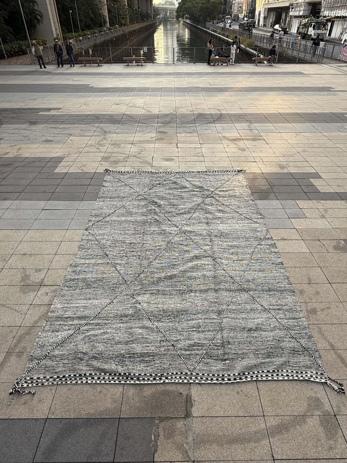 Kilim Black & white 4