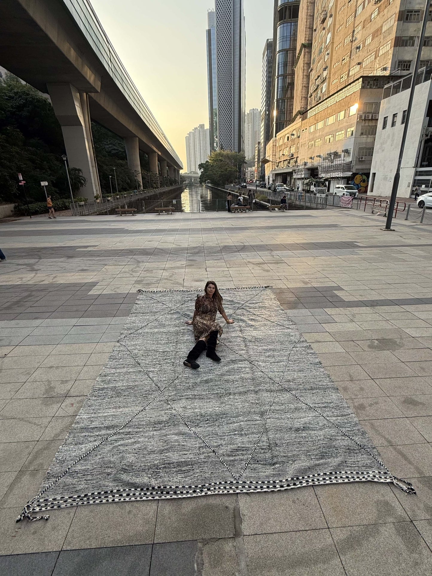 Kilim Black & white 4