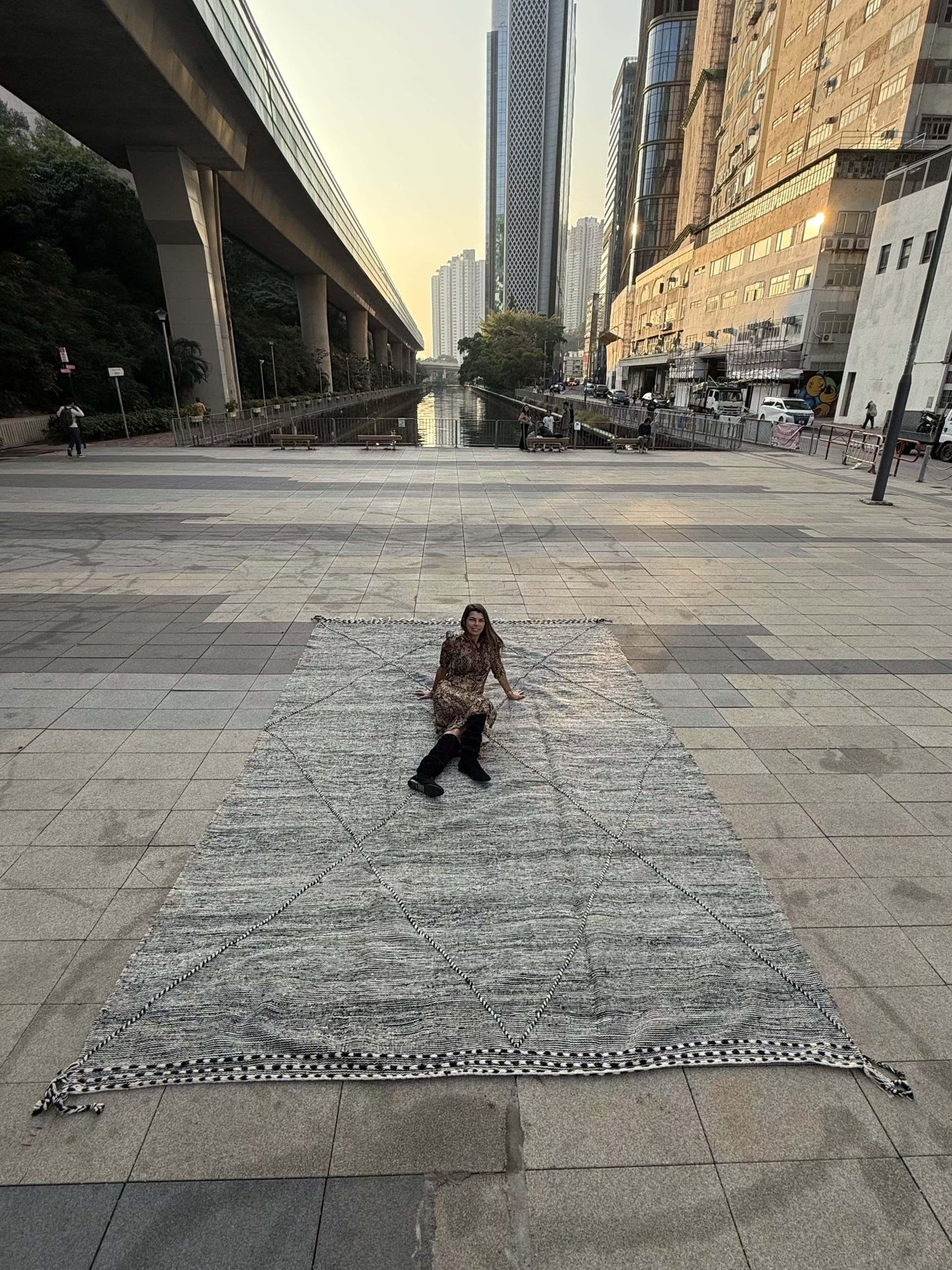 Kilim Black & white 4