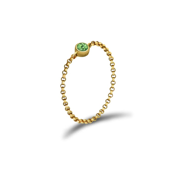Monarosa Fine Jewellery - Romy Chain Ring Monarosa Fine Jewellery