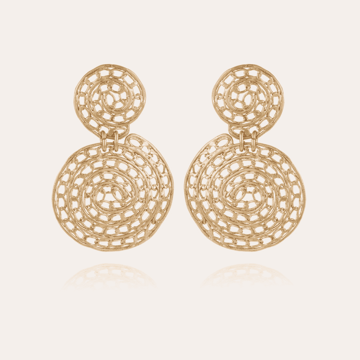 Gas Bijoux Onde Chain earrings large size