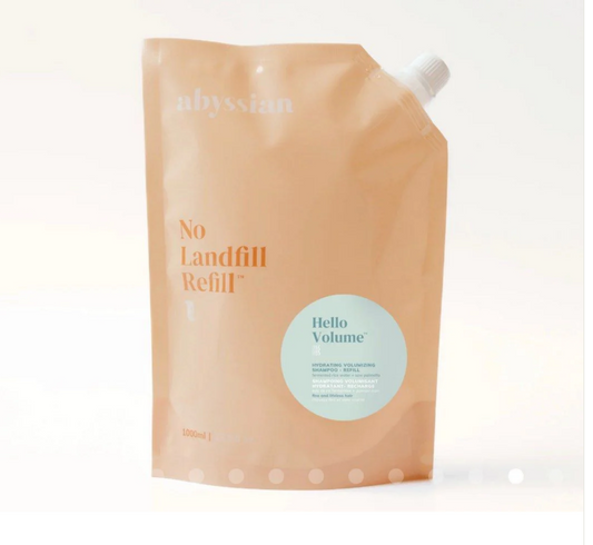 Abyssian Hello Hydrating Volume Shampoo  refill 1000ml