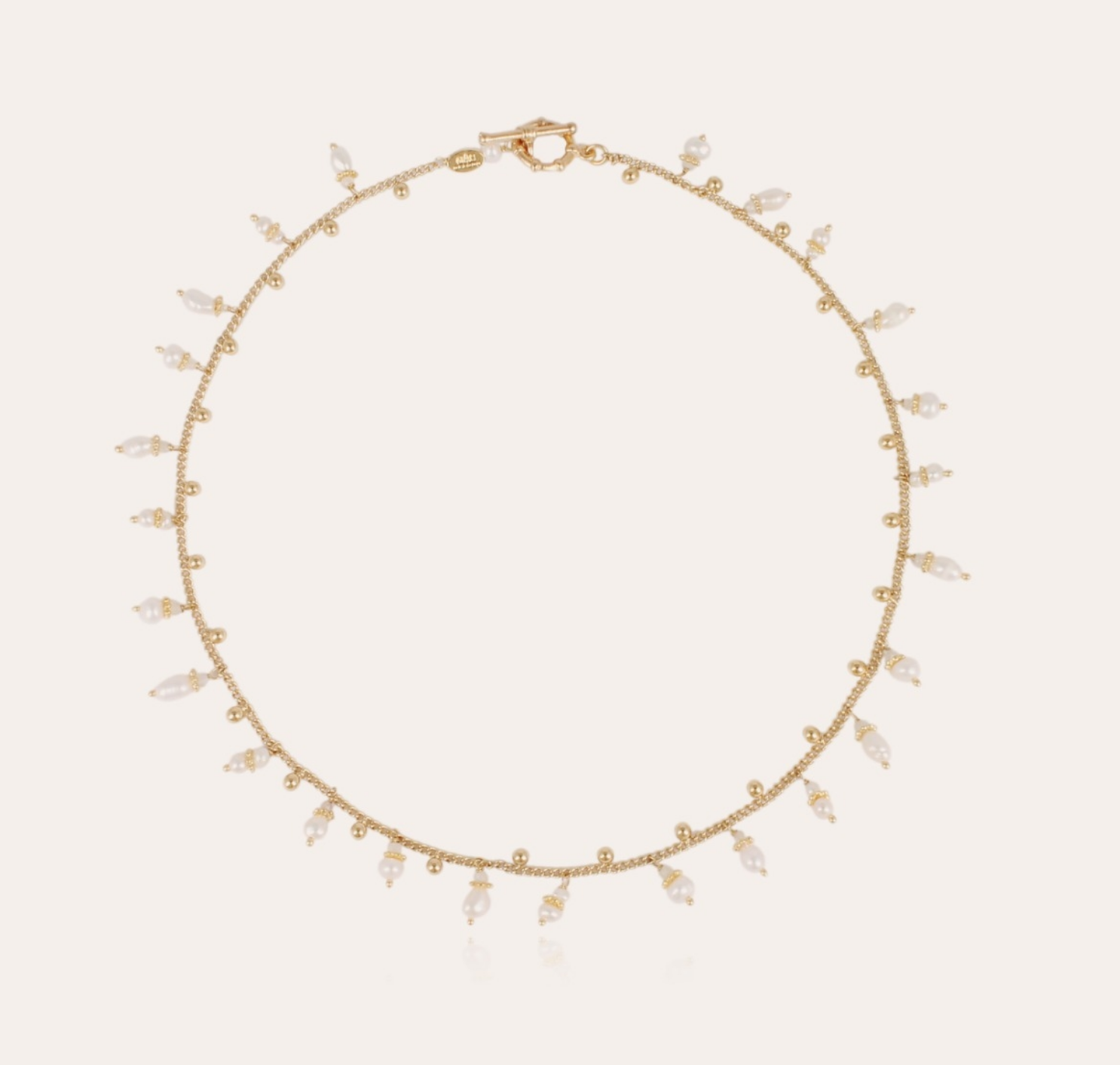 Gas Bijoux - Tangerine Serti necklace gold Gas Bijoux