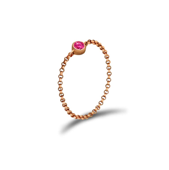 Monarosa Fine Jewellery - Romy Chain Ring Monarosa Fine Jewellery