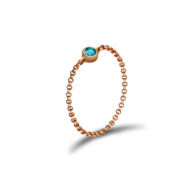 Monarosa Fine Jewellery - Romy Chain Ring Monarosa Fine Jewellery
