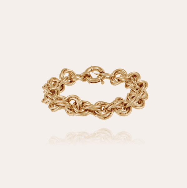 Gas Bijoux - Maille bracelet gold plated