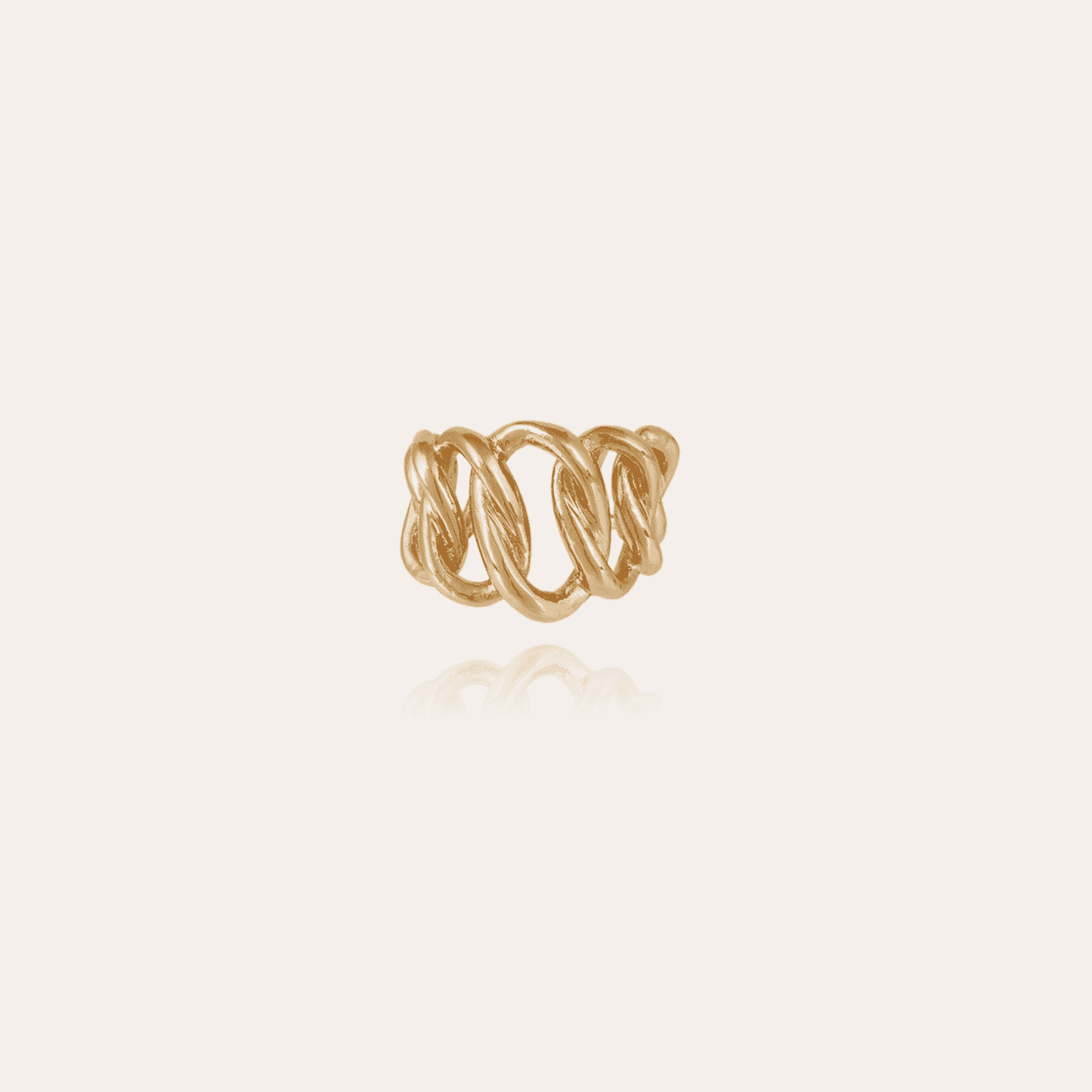 Gas Bijoux - Bronx Ring gold Gas Bijoux