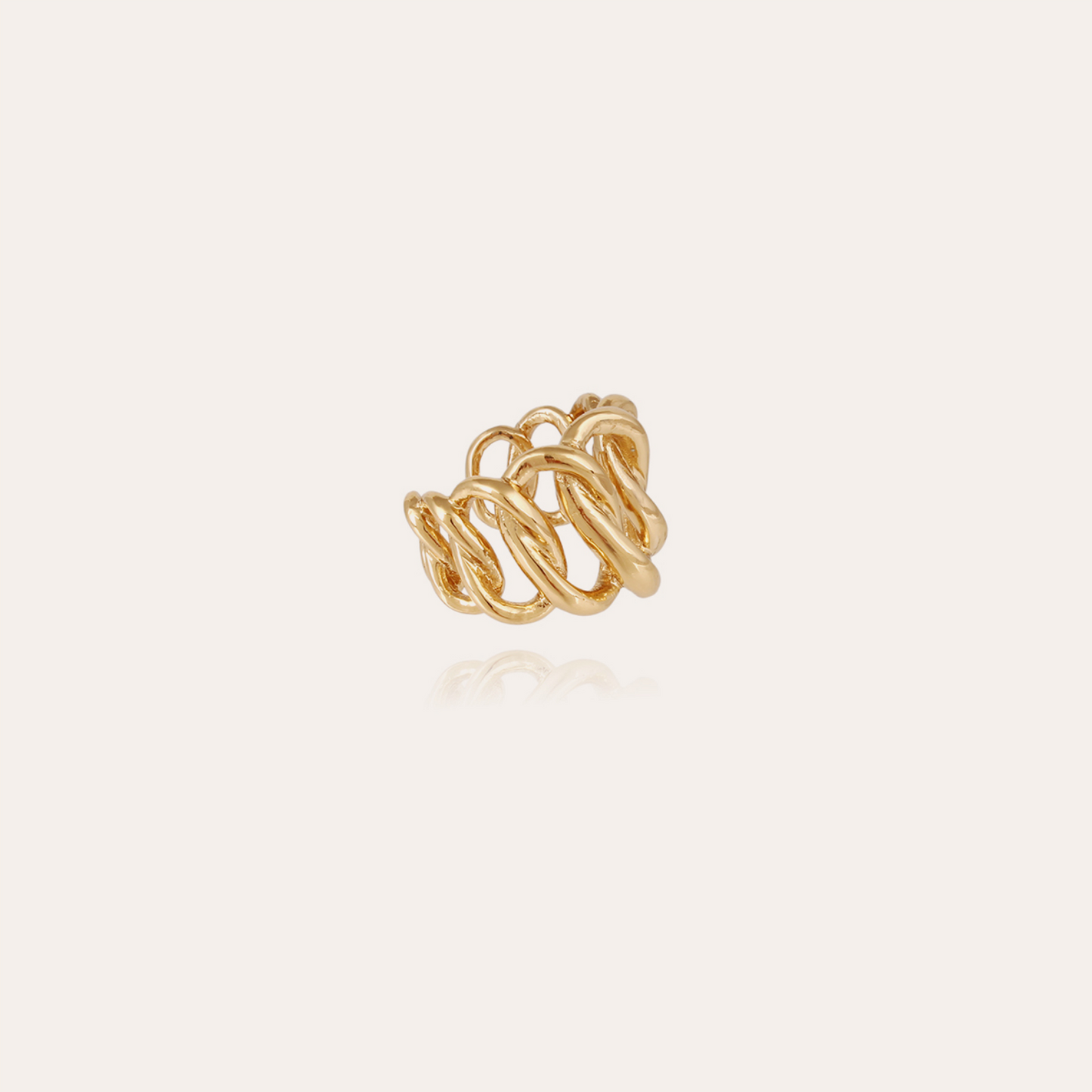 Gas Bijoux - Bronx Ring gold Gas Bijoux