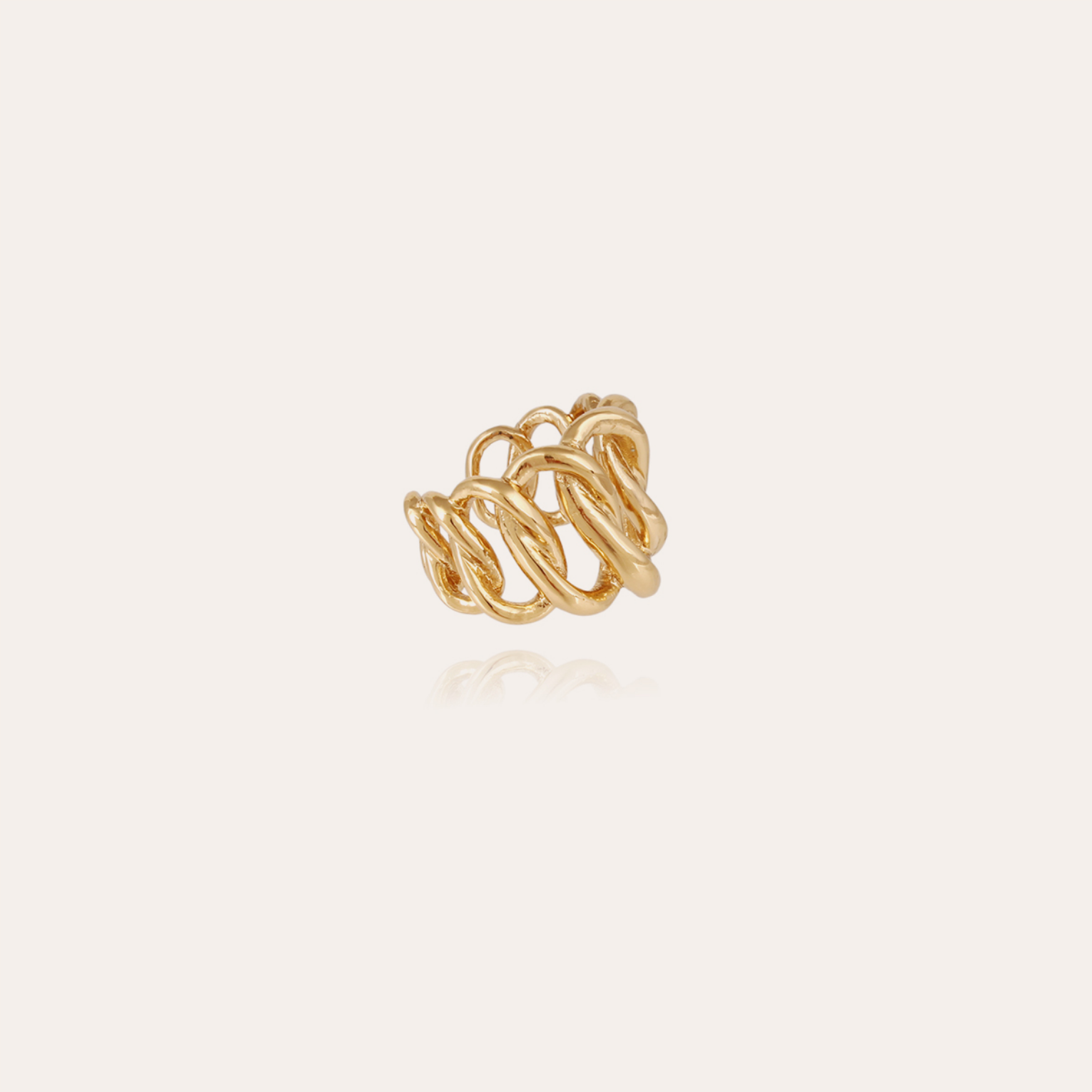 Gas Bijoux - Bronx Ring gold Gas Bijoux