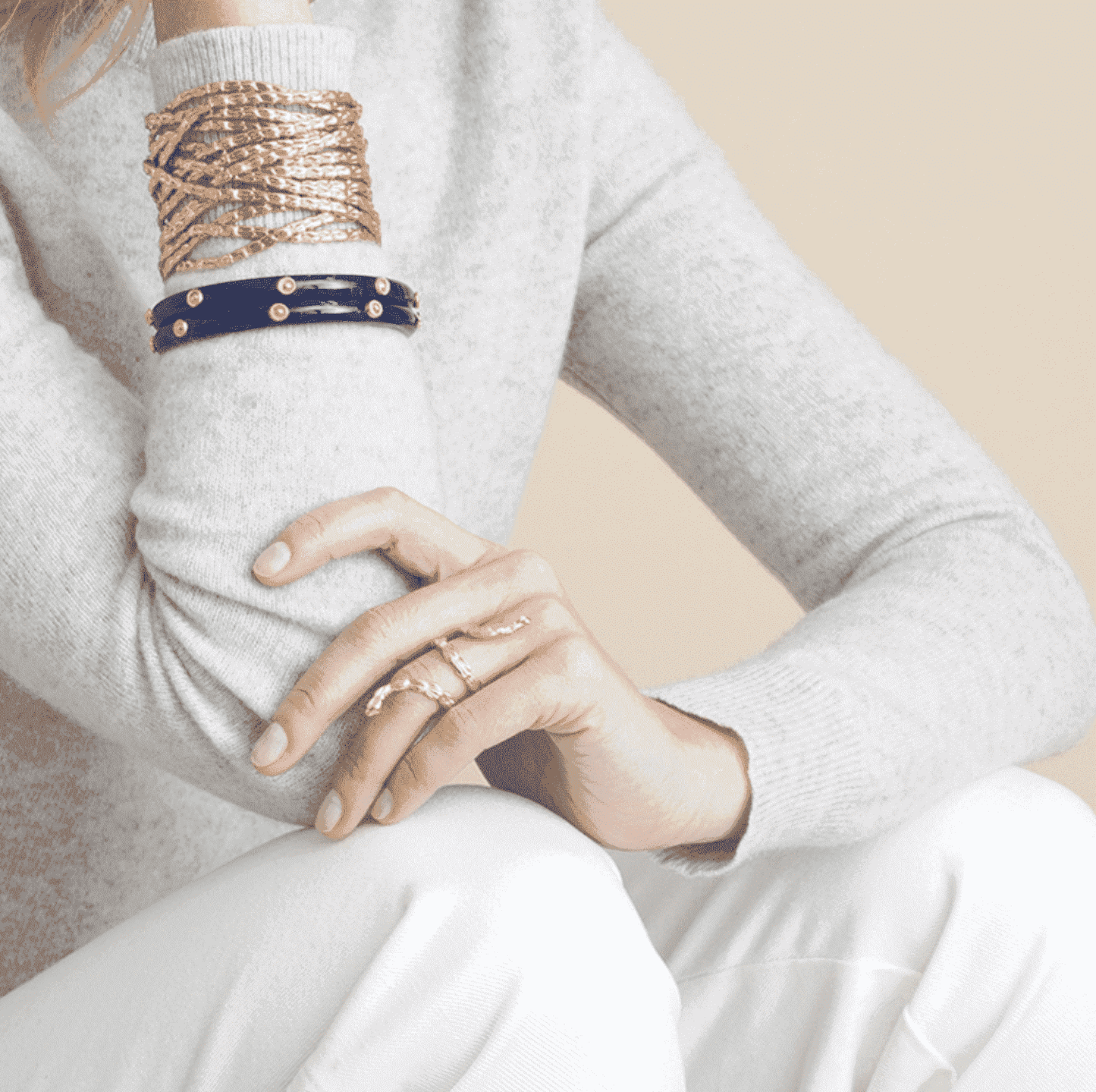 Gas Bijoux - Liane ring gold plated Gas Bijoux