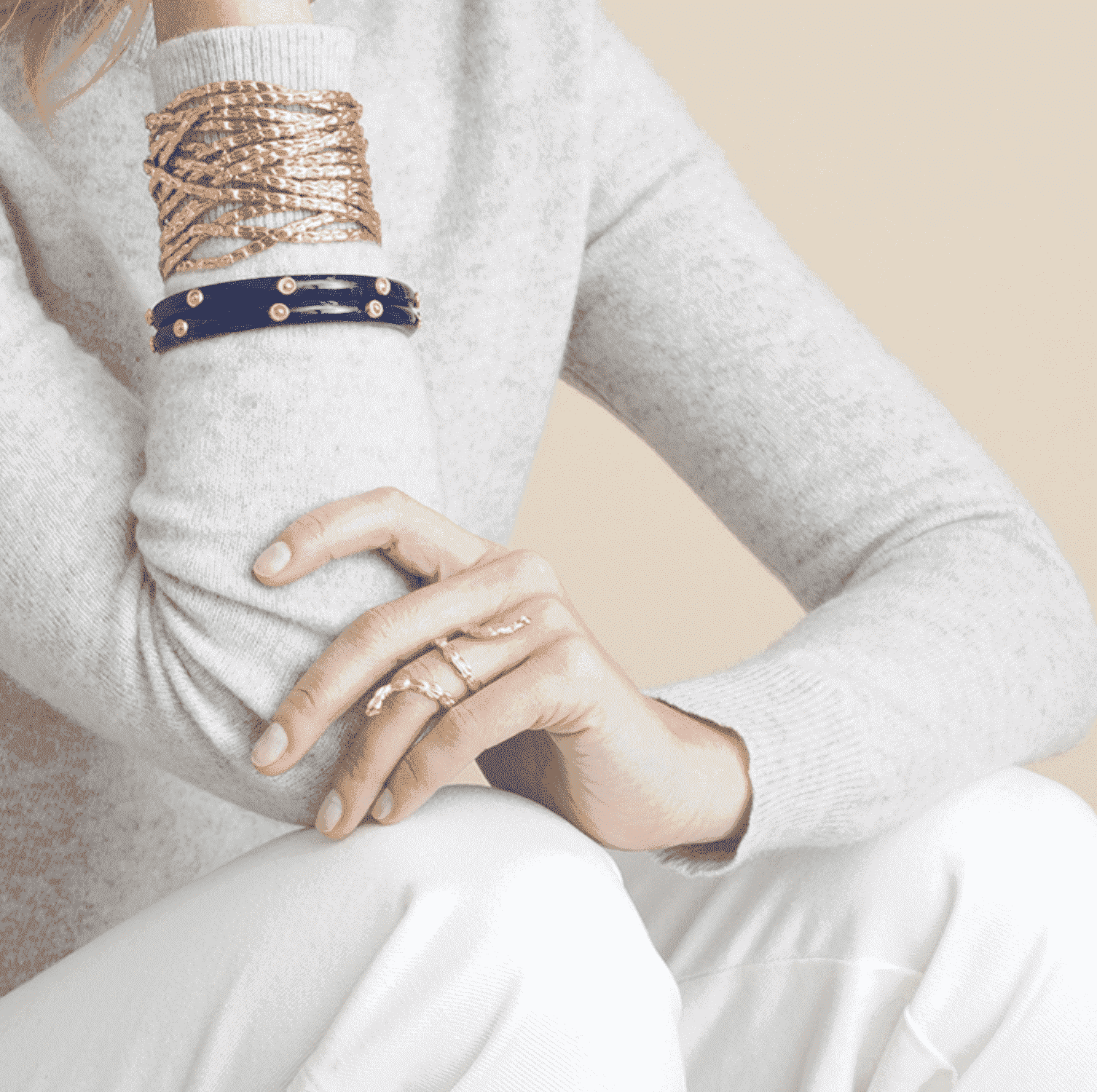 Gas Bijoux - Liane ring gold plated Gas Bijoux