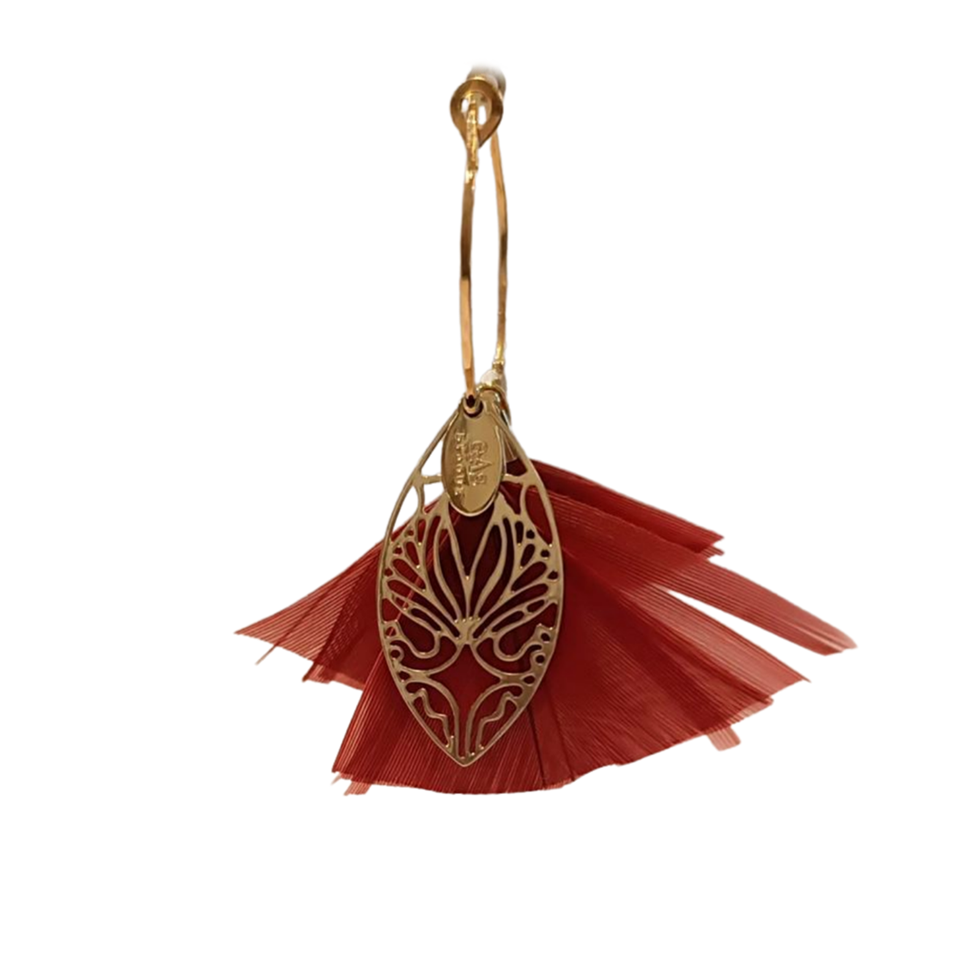 Gas Bijoux - Marly hoop earrings gold Gas Bijoux