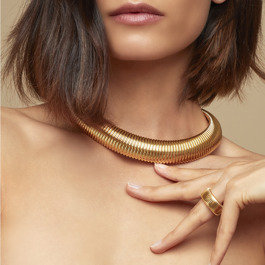 Gas Bijoux - Aida necklace gold plated Gas Bijoux