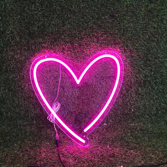 Monarosa Home - Neon Heart Shape