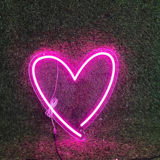Monarosa Home - Neon Heart Shape