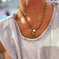 Bliss Paris Necklace Coffee Bean Mesh