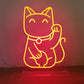 Monarosa Home - Neon Lucky Cat