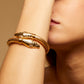 Gas Bijoux - Cobra bracelet gold plated Gas Bijoux