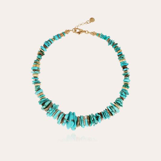 Gas Bijoux  Necklace Kamae Coki Turquoise