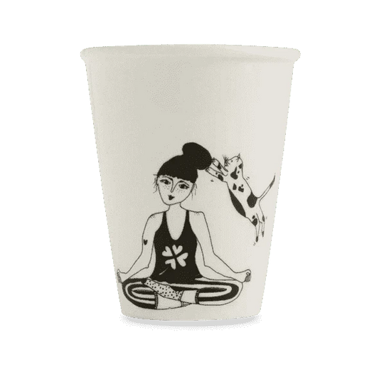 Helen B - Cup Zen With Cats Helen B