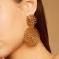 Gas Bijoux Onde Gourmette earrings gold